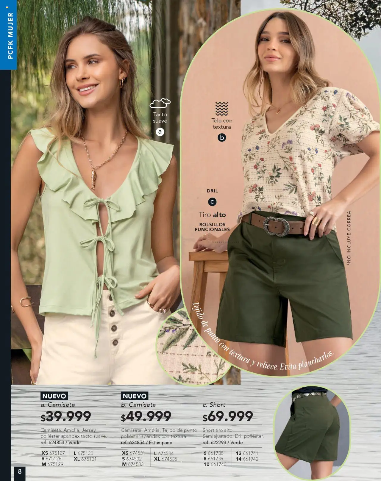 Pacifika revista - valida desde el 01.08.2025 | Página: 9 | Productos: Short, Camiseta