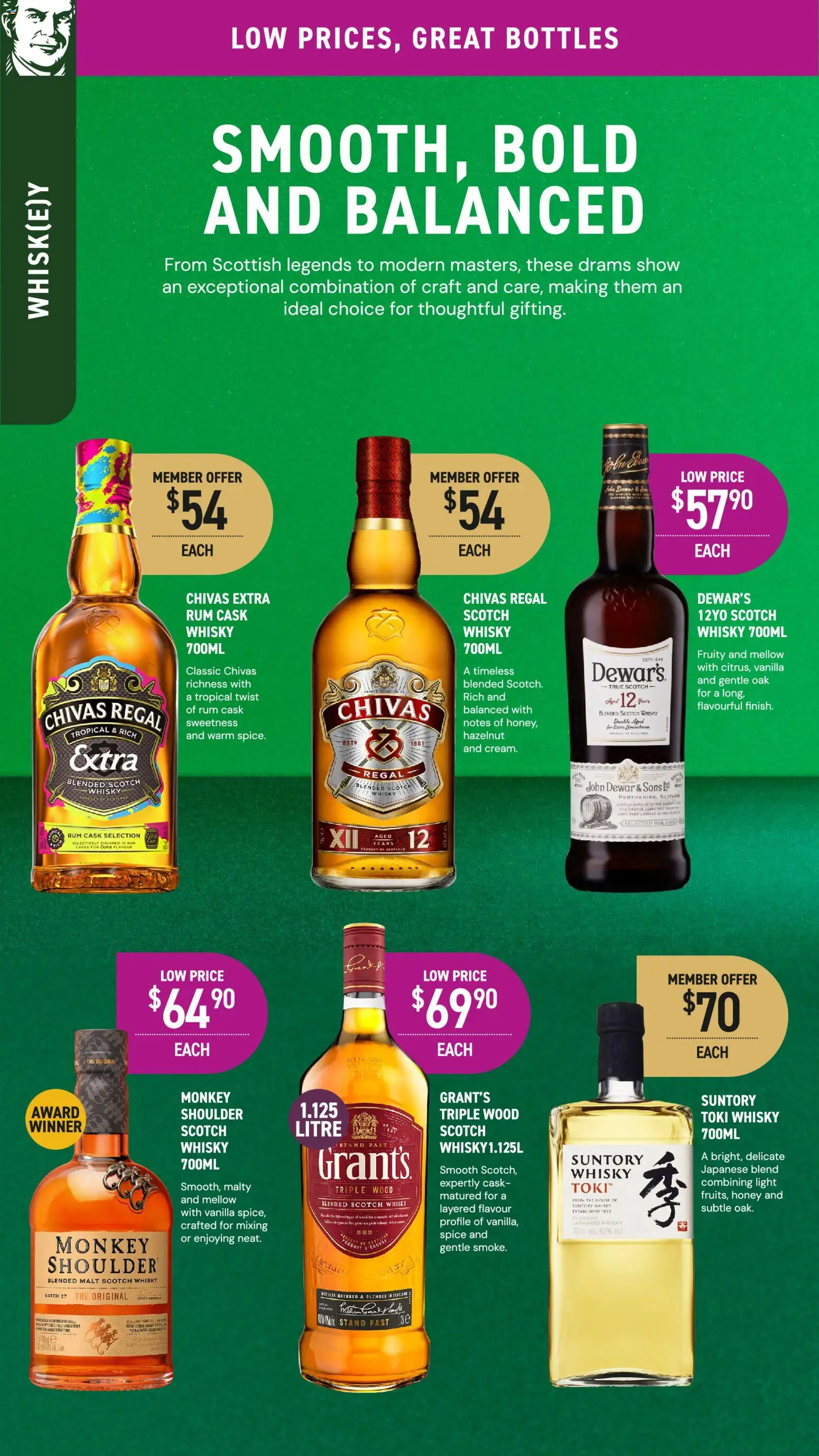 Dan Murphy's catalogue - valid from 04.12.2025 | Page: 30 | Products: Light, Honey, Rum, Scotch