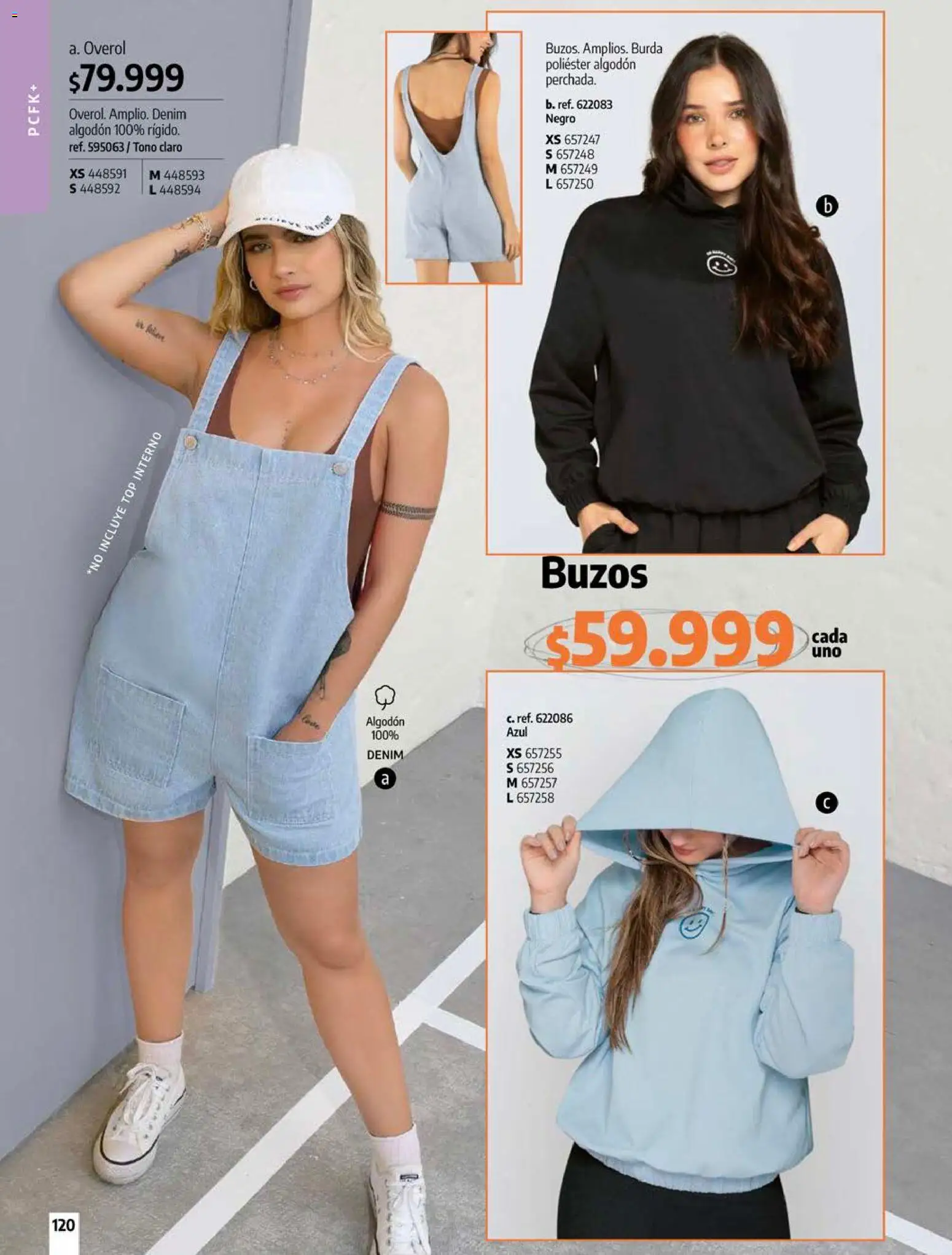 Pacifika revista - valida desde el 01.08.2026 | Página: 120 | Productos: Algodón, Top, Overol