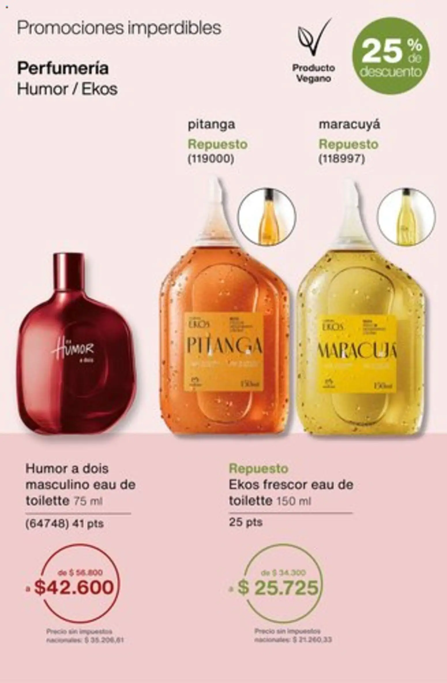 Catálogo Natura Ciclo 1/2026 │ válido desde el 04.12.2025 | Página: 29 | Productos: Eau de toilette