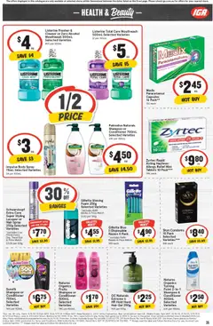 IGA catalogue - valid from 27.08.2025 | Page: 35 | Products: Hair spray, Hair gel, Game, Allergy