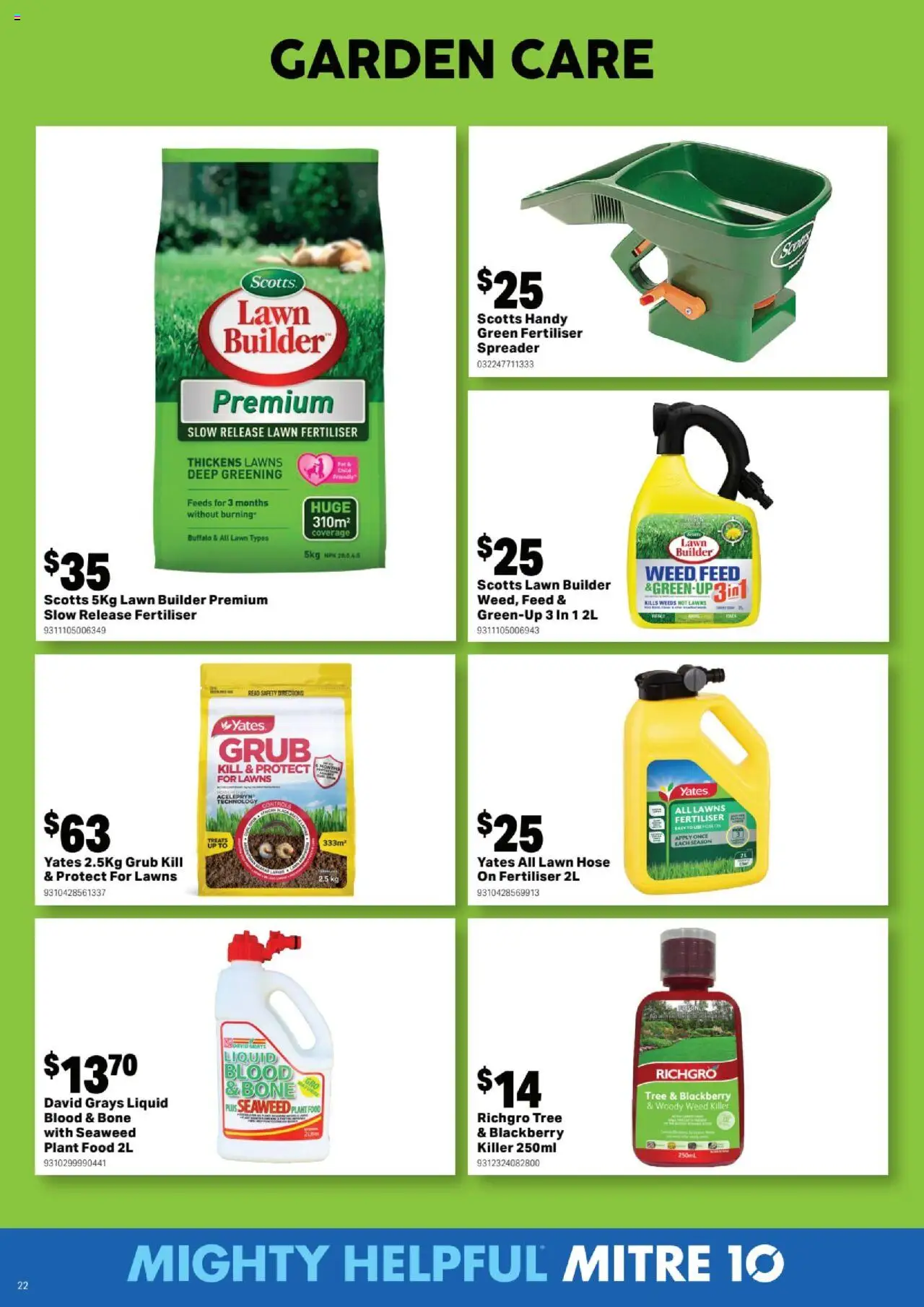 Mitre 10 catalogue - valid from 13.08.2025 | Page: 22 | Products: Plant, Weed