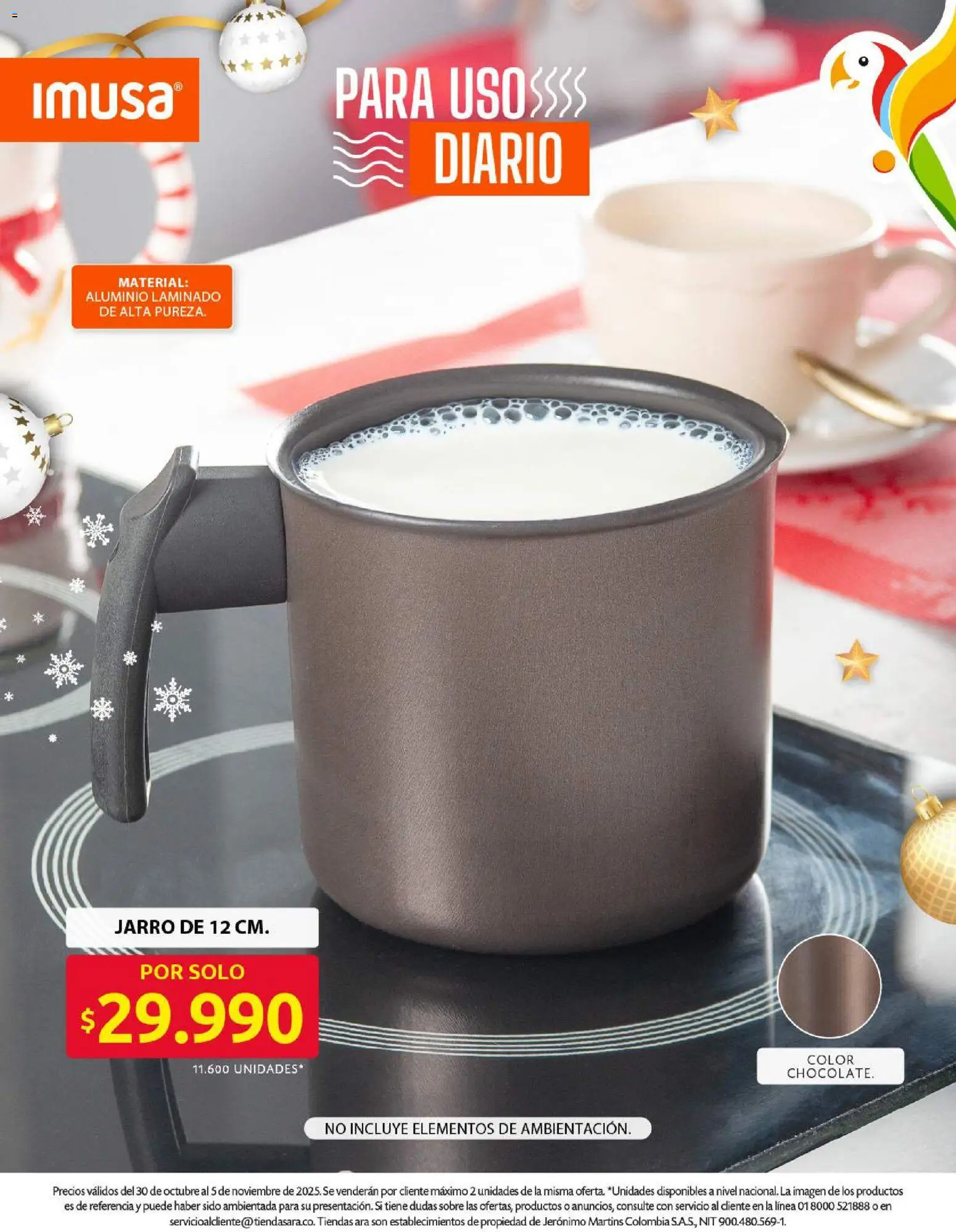 Ara revista - valida desde el 30.10.2025 | Página: 9 | Productos: Sobre