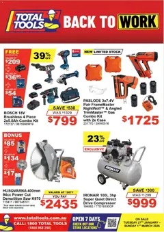 Preview of Total Tools Catalogue - valid from 27.01.2026 | Page: 24 | Products: Saw, Case, Tools