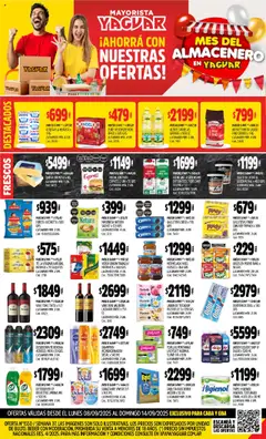 Vista previa Yaguar catálogo válido desde el 08.09.2025