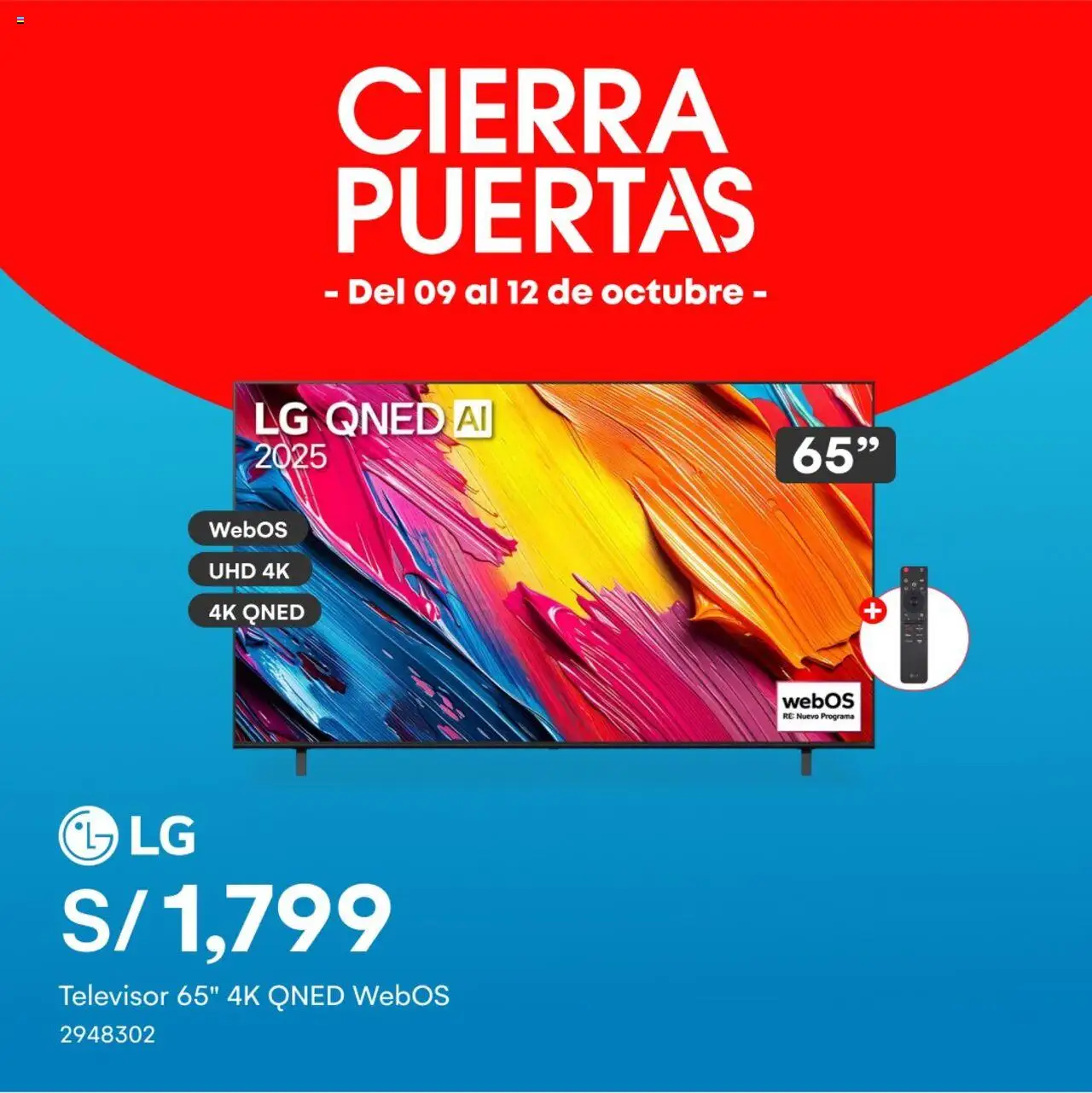 Catálogo Oechsle válido desde 09.10.2025 | Página: 4 | Productos: Televisor