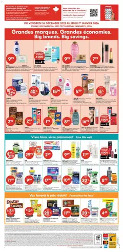 Preview of Pharmaprix weekly flyer / circulaire from shop Pharmaprix valid from 26.12.2025 | Page: 16