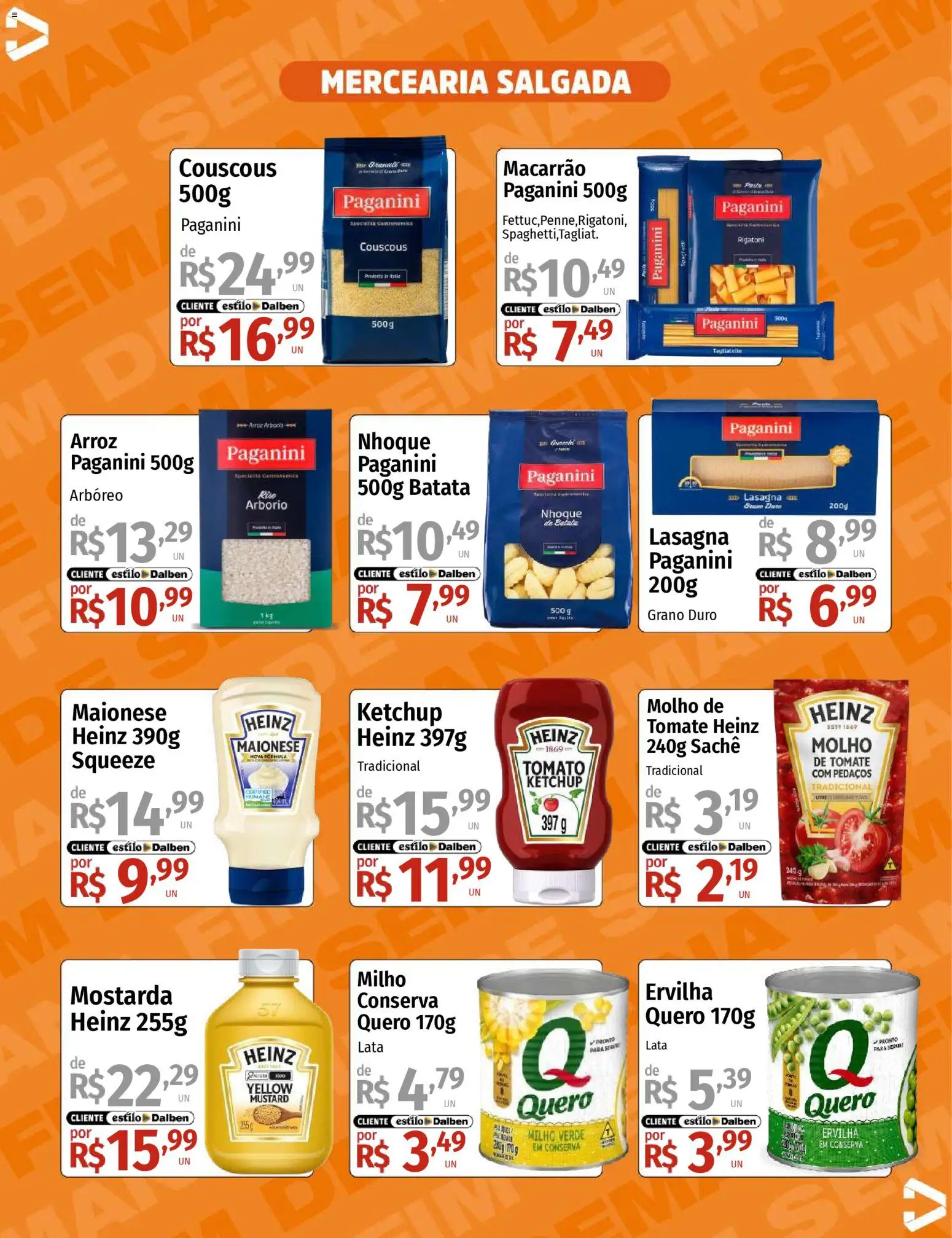 Supermercado Dalben Folheto - válido de 05.12.2025 | Página: 8 | Produtos: Ervilha, Milho verde, Ketchup, Maionese