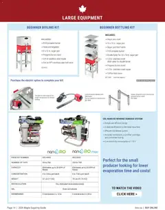 Preview of BMR - Agrizone Maple Sugaring Guide from shop BMR valid from 01.01.2026 | Page: 14 | Products: Watch, Video, Shelf