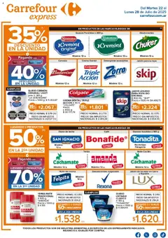 Vista previa Carrefour ofertas Express válido desde el 22.07.2025