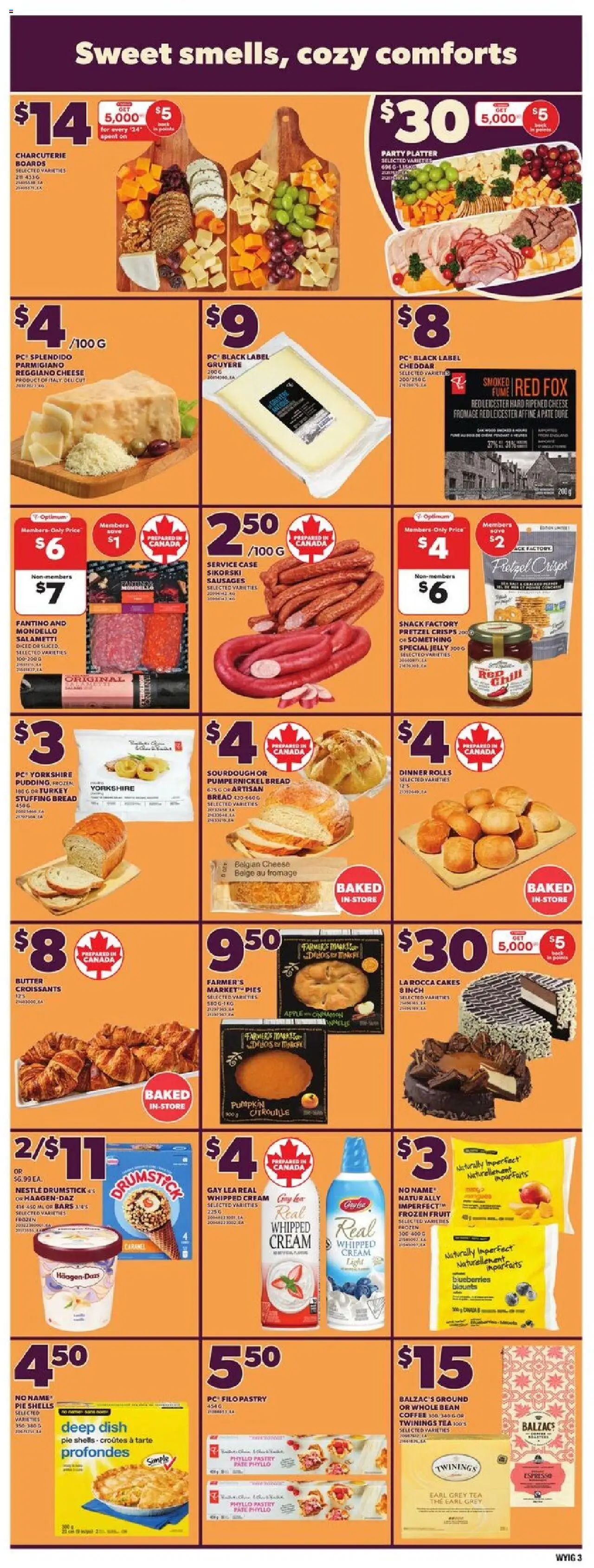 Independent Grocer flyer valid from 09.10.2025 | Page: 6 | Products: Turkey, Cheese, Bread, Pumpkin