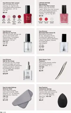 Preview of Avon weekly ads valid from 03.12.2025 | Page: 116 | Products: Nail, Contouring, Coat, Sponge