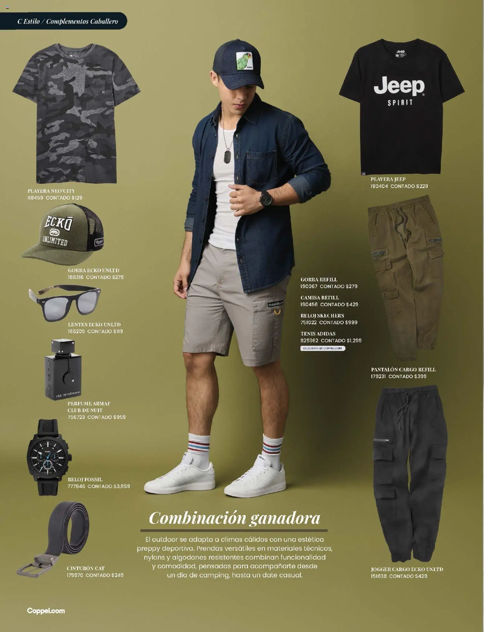 Nuevas ofertas de Coppel válidas en toda la República Mexicana desde el 01.03.2026. ¡Encuentra las mejores ofertas en Coppel catálogo ! | Página: 50 | Productos: Lentes, Camisa, Playera, Reloj