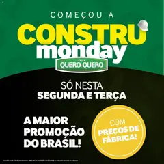 Lojas Quero-Quero Cyber Monday - Pré-Visualização do folheto da loja Lojas Quero-Quero, válido de 01.12.2025