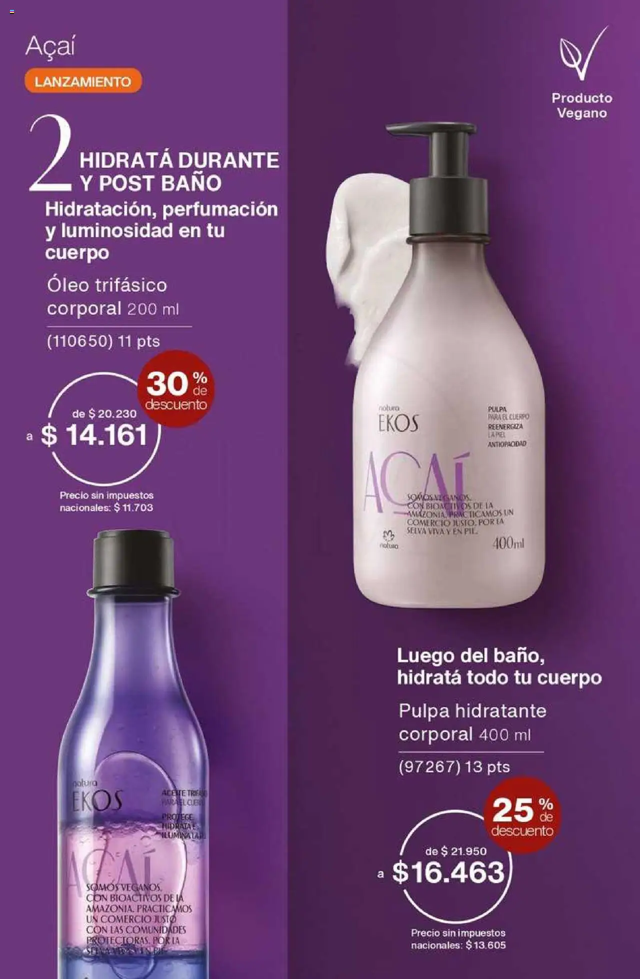 Catálogo Natura Ciclo 8 │ válido desde el 03.06.2025 | Página: 161 | Productos: Baño