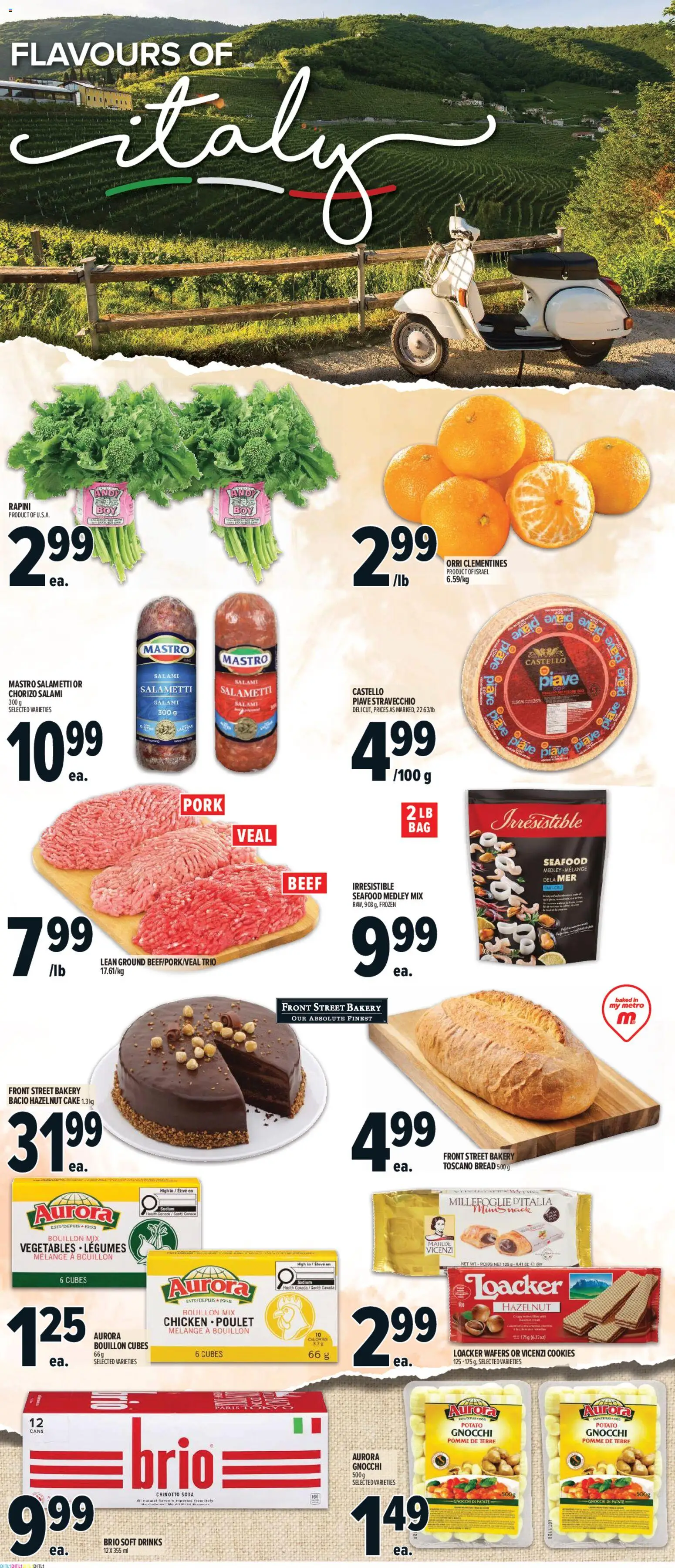 Metro flyer valid from 16.04.2026 | Page: 10 | Products: Cookies, Bakery, Salami, Pork