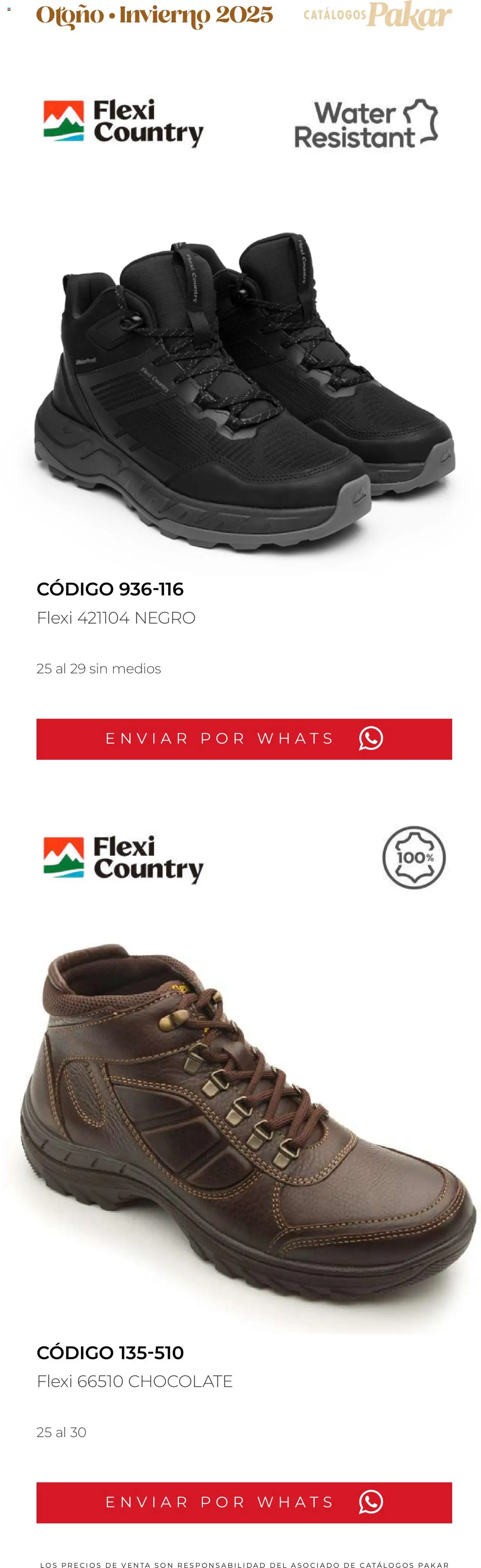 Nuevas ofertas de SC Pakar válidas en toda la República Mexicana desde el 10.10.2025. ¡Encuentra las mejores ofertas en SC Pakar - Catálogo Flexi otoño / invierno! | Página: 207 | Productos: Chocolate