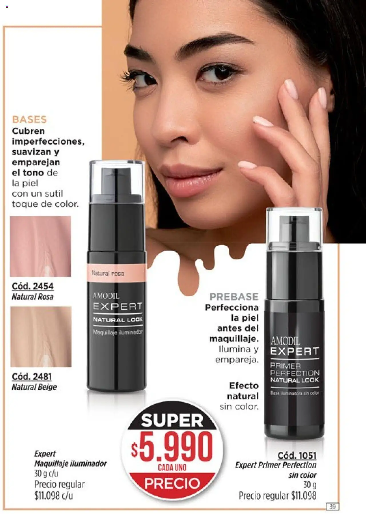Catálogo Amodil Campaña 16 │ válido desde el 01.10.2025 | Página: 39 | Productos: Maquillaje, Iluminador