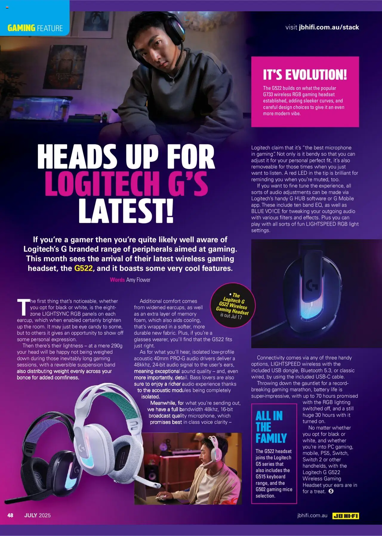 JB Hi-Fi catalogue - valid from 01.07.2025 | Page: 48 | Products: Battery, Headset, Usb, Mobile