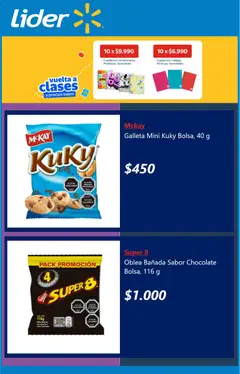 Lider ofertas  válido desde el 03.03.2026 | Página: 4 | Productos: Chocolate