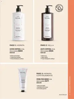 Nuevas ofertas de JAFRA válidas en toda la República Mexicana desde el 01.05.2025. ¡Encuentra las mejores ofertas en GEL CORPORAL DE BAÑO Y DUCHA 200 ML, Deja la piel suave e hidratada, no seca ni tirante. Utilizar en el baño o en la ducha! | Página: 57 | Productos: Avena, Crema, Mango, Baño