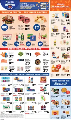 Preview of Price Rite weekly ads valid from 14.11.2025