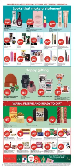Preview of Shoppers weekly flyer / circulaire from shop Shoppers valid from 06.12.2025 | Page: 5 | Products: BB cream, Mascara, Mask, Milk