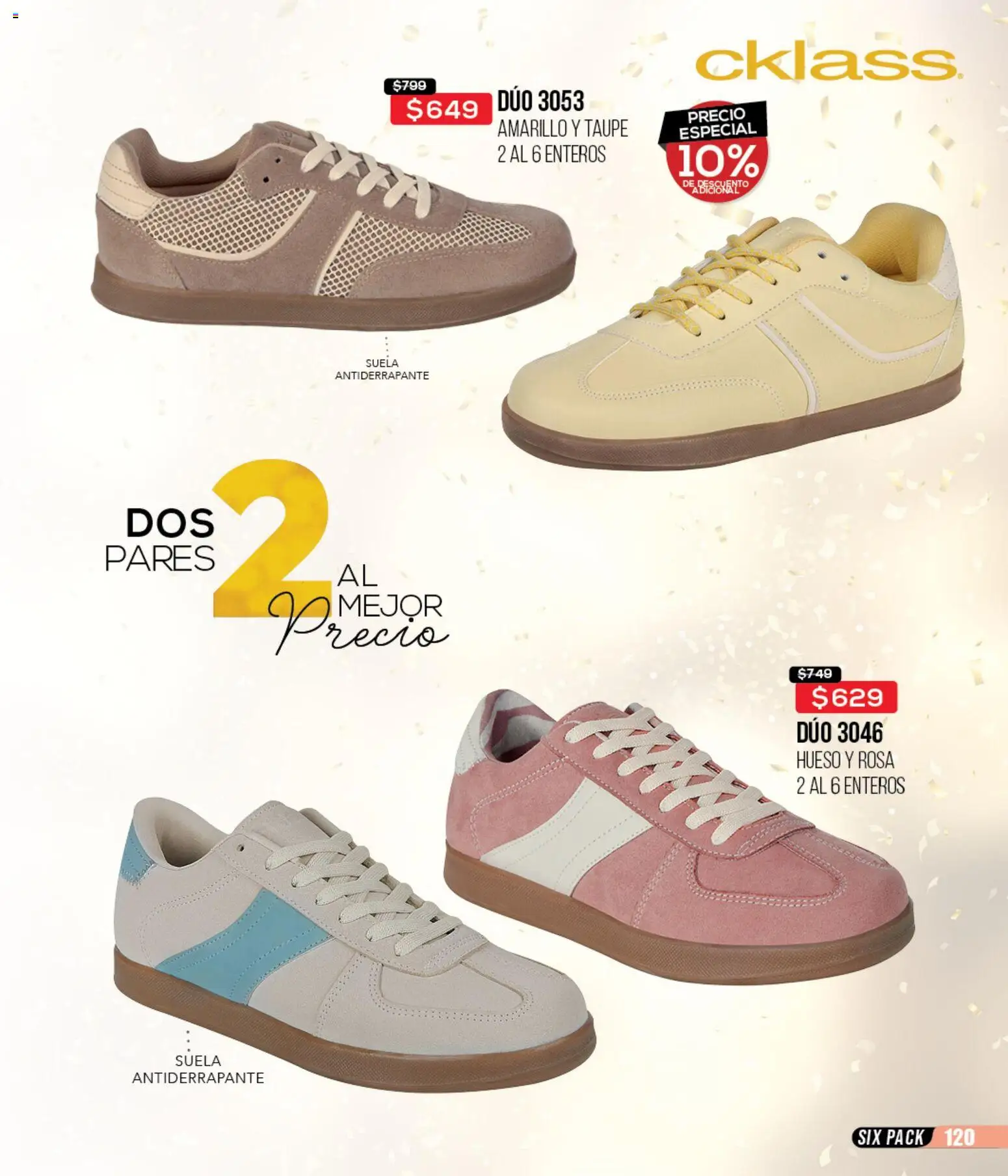 Nuevas ofertas de Cklass válidas en toda la República Mexicana desde el 15.12.2025. ¡Encuentra las mejores ofertas en Cklass catálogo Rebajas fin de año calzado! | Página: 121