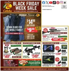 Preview of Cabela's weekly ads valid from 24.11.2025 | Page: 48 | Products: Jeans, Rifle