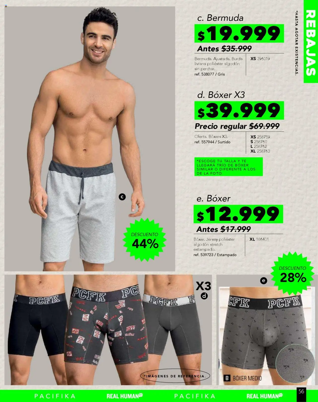 Pacifika revista - valida desde el 16.06.2025 | Página: 235 | Productos: Té, Algodón, Bermuda, Boxers