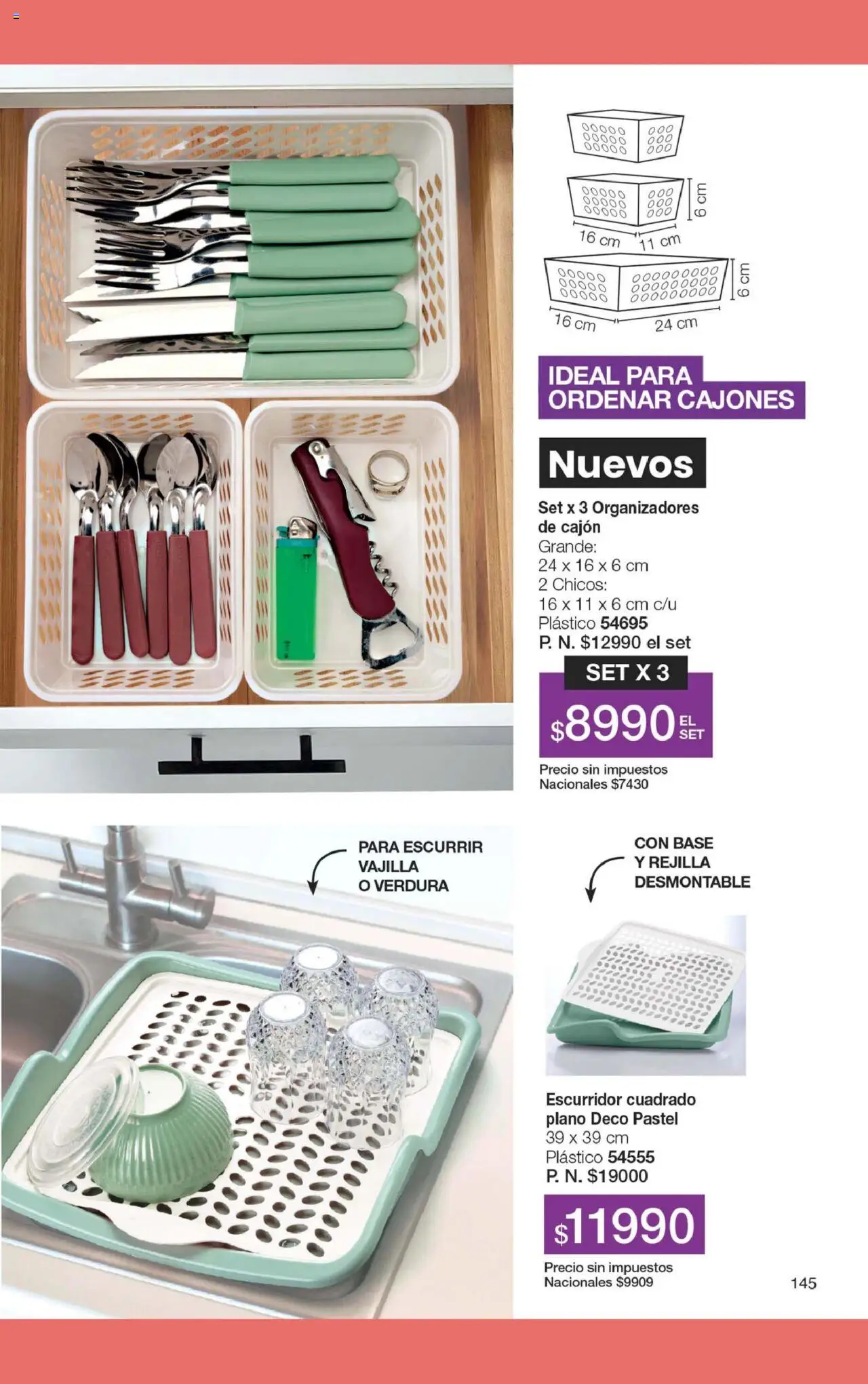 Gigot catálogo │ válido desde el 12.08.2025 | Página: 151 | Productos: Rejilla, Escurridor