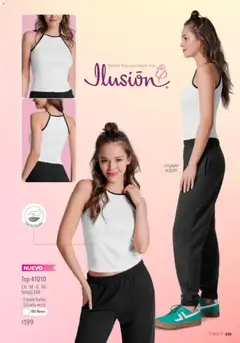 Vista previa de Ilusión catálogo Primavera, nuevo folleto de la tienda, válido en México a partir del 01.04.2026 | Página: 421 | Productos: Top