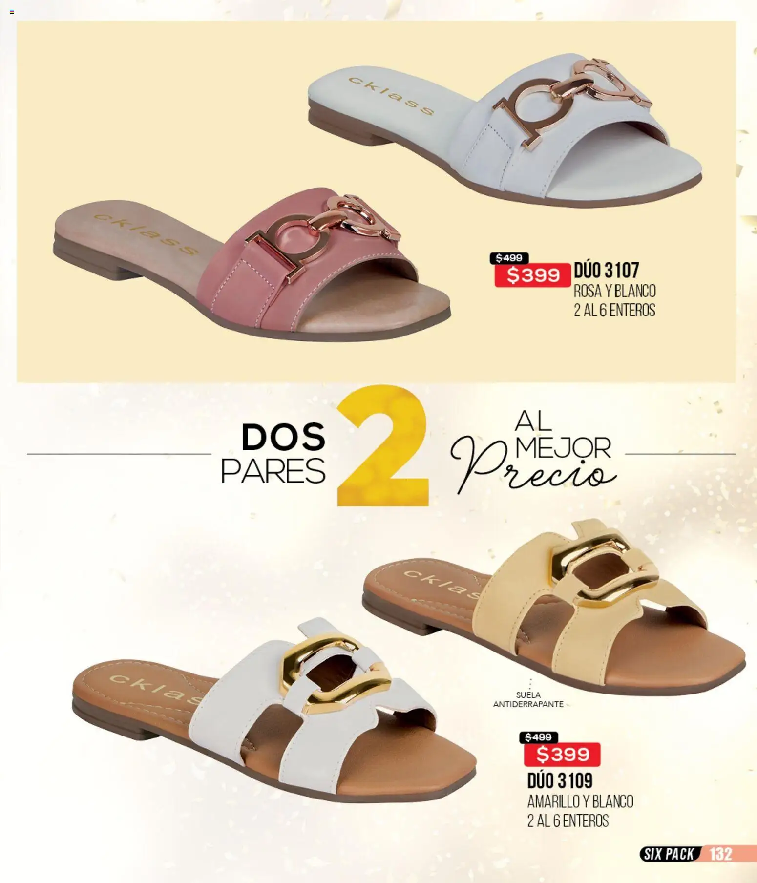 Nuevas ofertas de Cklass válidas en toda la República Mexicana desde el 15.12.2025. ¡Encuentra las mejores ofertas en Cklass catálogo Rebajas fin de año calzado! | Página: 133