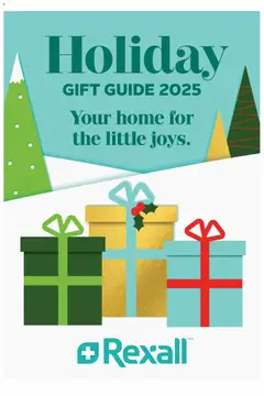 Preview of Rexall - Holiday Guide 2025 from shop Rexall valid from 14.11.2025