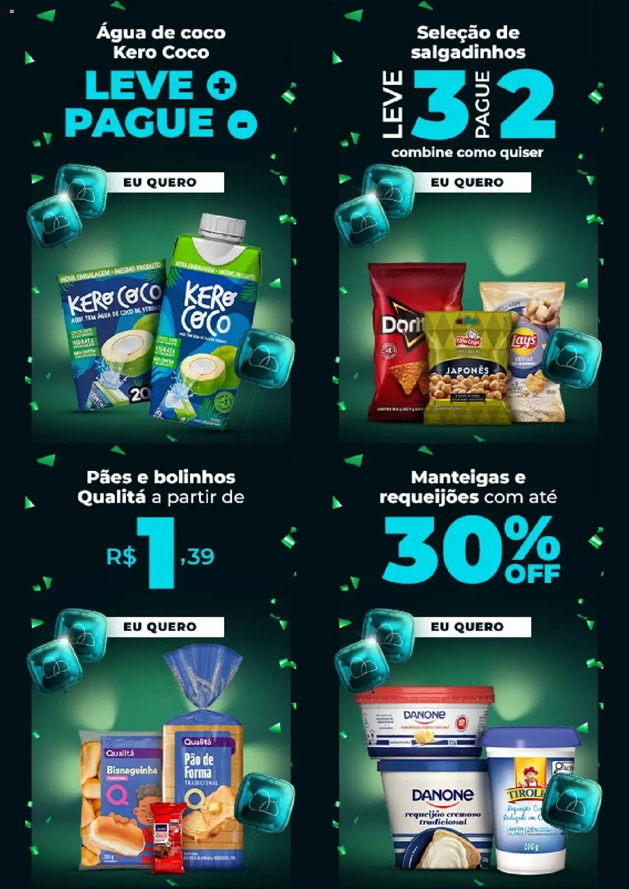 Pão de Açúcar Folheto - válido de 19.08.2025 | Página: 6 | Produtos: Coco, Água de coco, Pão, Salgadinhos