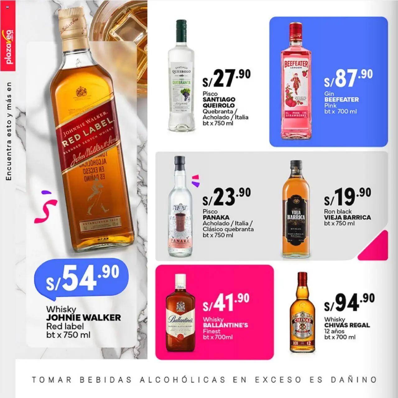 Catálogo Plaza Vea válido desde 15.09.2025 | Página: 14 | Productos: Whisky