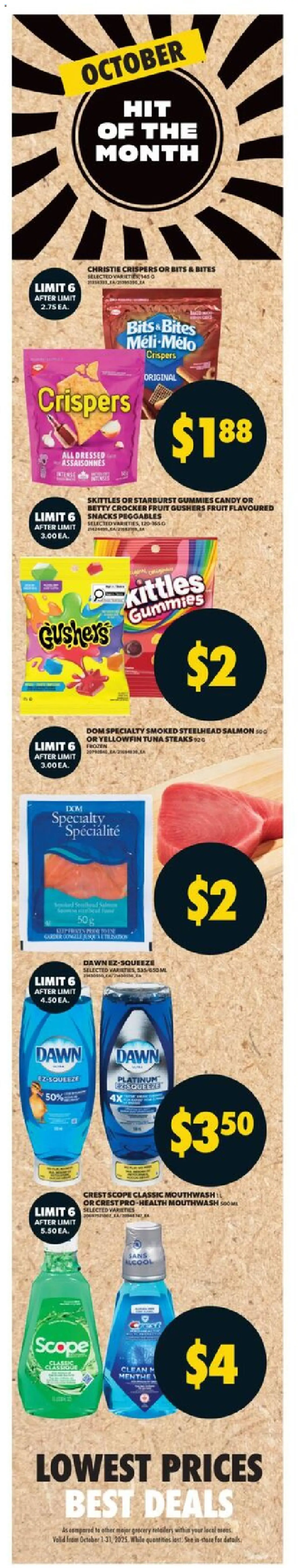 Real Canadian Superstore flyer valid from 09.10.2025 | Page: 5 | Products: Mouthwash