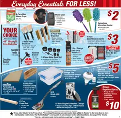 Preview of Menards weekly ads valid from 04.12.2025 | Page: 6 | Products: Water, Phone, Iron, Rod