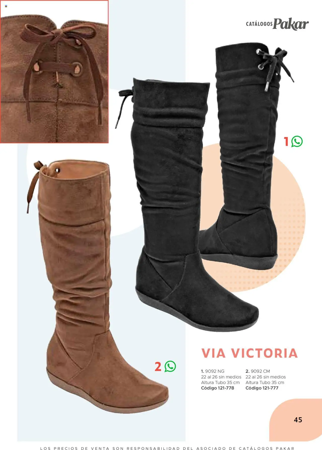 Nuevas ofertas de SC Pakar válidas en toda la República Mexicana desde el 24.07.2025. ¡Encuentra las mejores ofertas en SC Pakar - Catálogo Bota! | Página: 45