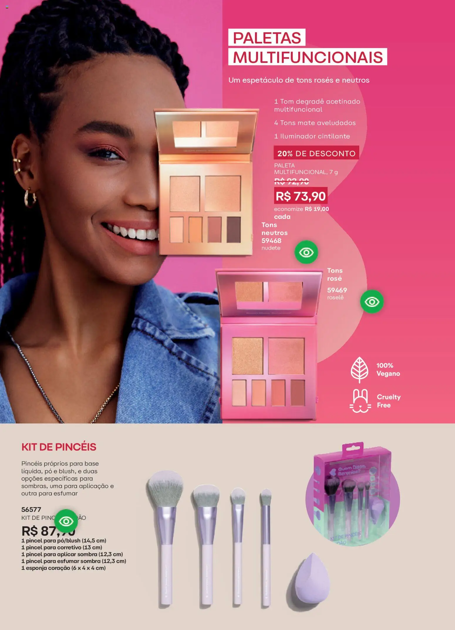 O Boticário Folheto - válido de 09.02.2026 | Página: 150 | Produtos: Corretivo, Pincel, Esponja, Multifuncional