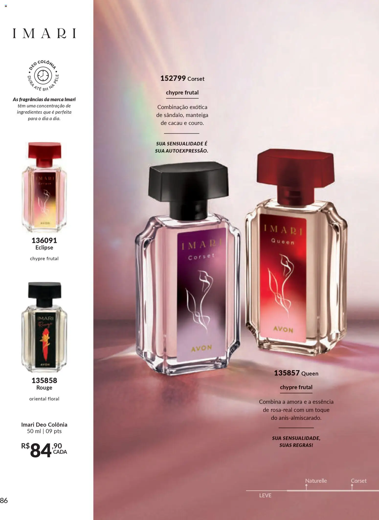 Avon Folheto - válido de 15.01.2026 | Página: 86 | Produtos: Manteiga, Corset