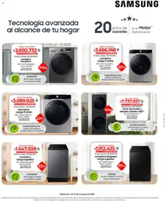 Olímpica - Especial de lavadoras -  Vista previa de la revista de la tienda Olímpica valido desde el 15.10.2025 | Página: 6