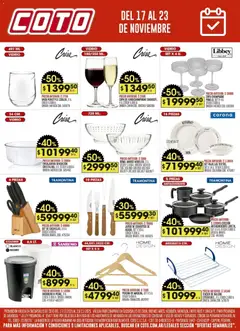 Vista previa Coto - Ofertas Bazar válido desde el 17.11.2025