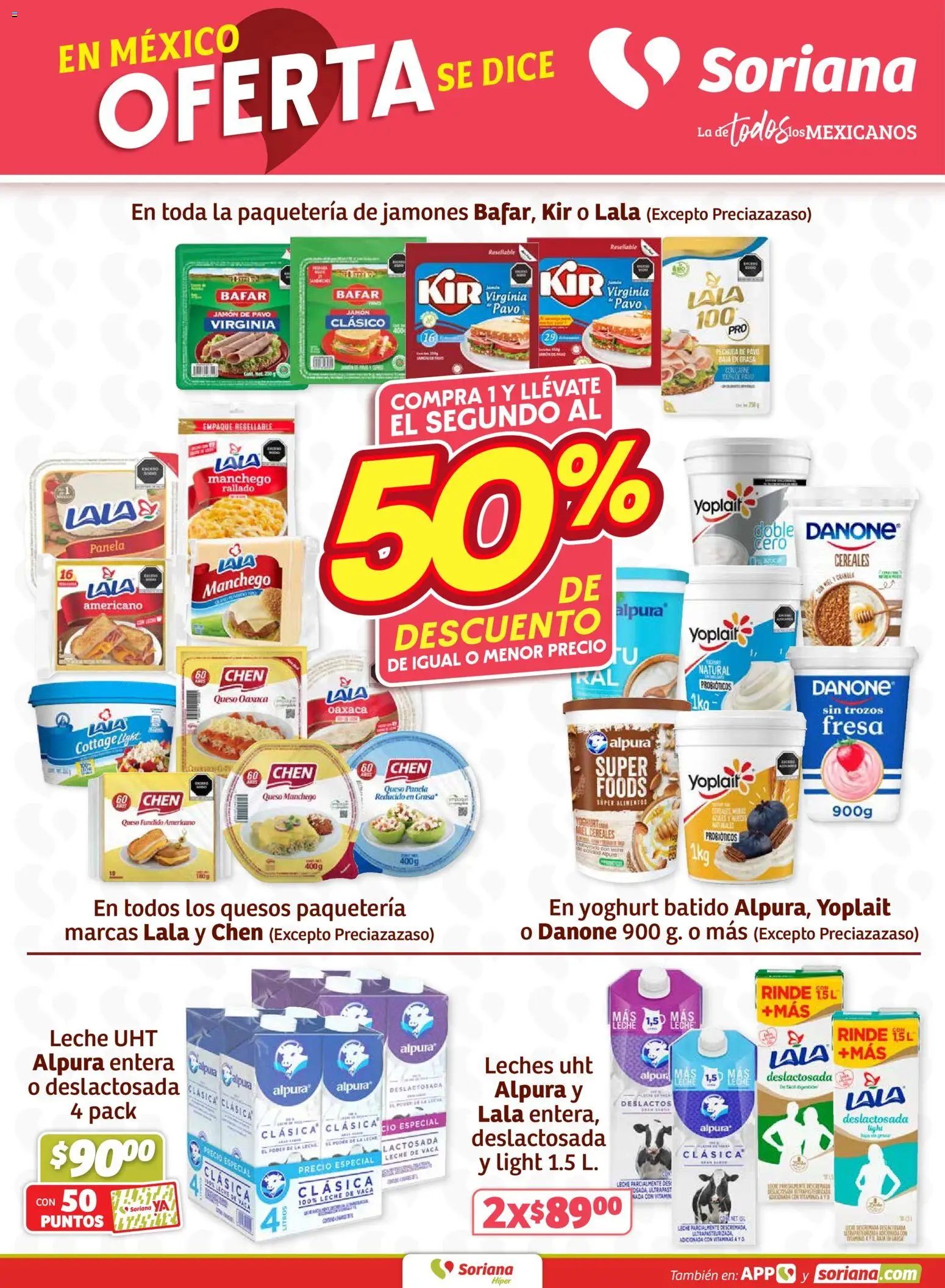 Nuevas ofertas de Soriana válidas en toda la República Mexicana desde el 19.02.2026. ¡Encuentra las mejores ofertas en Soriana - Fin de Semana Híper: Tijuana, Mexicali, Ensenada, San Luis Río Colorado y Tecate! | Página: 5 | Productos: Fresa, Leche, Jamón, Cereales