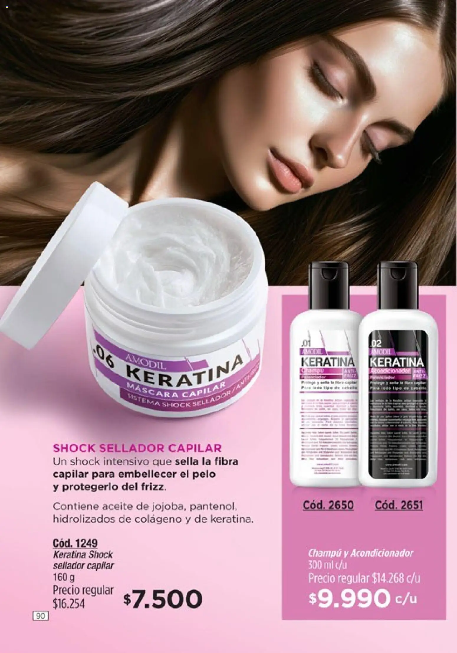 Catálogo Amodil Campaña 5 │ válido desde el 01.03.2026 | Página: 90 | Productos: Aceite, Máscara, Champú, Acondicionador