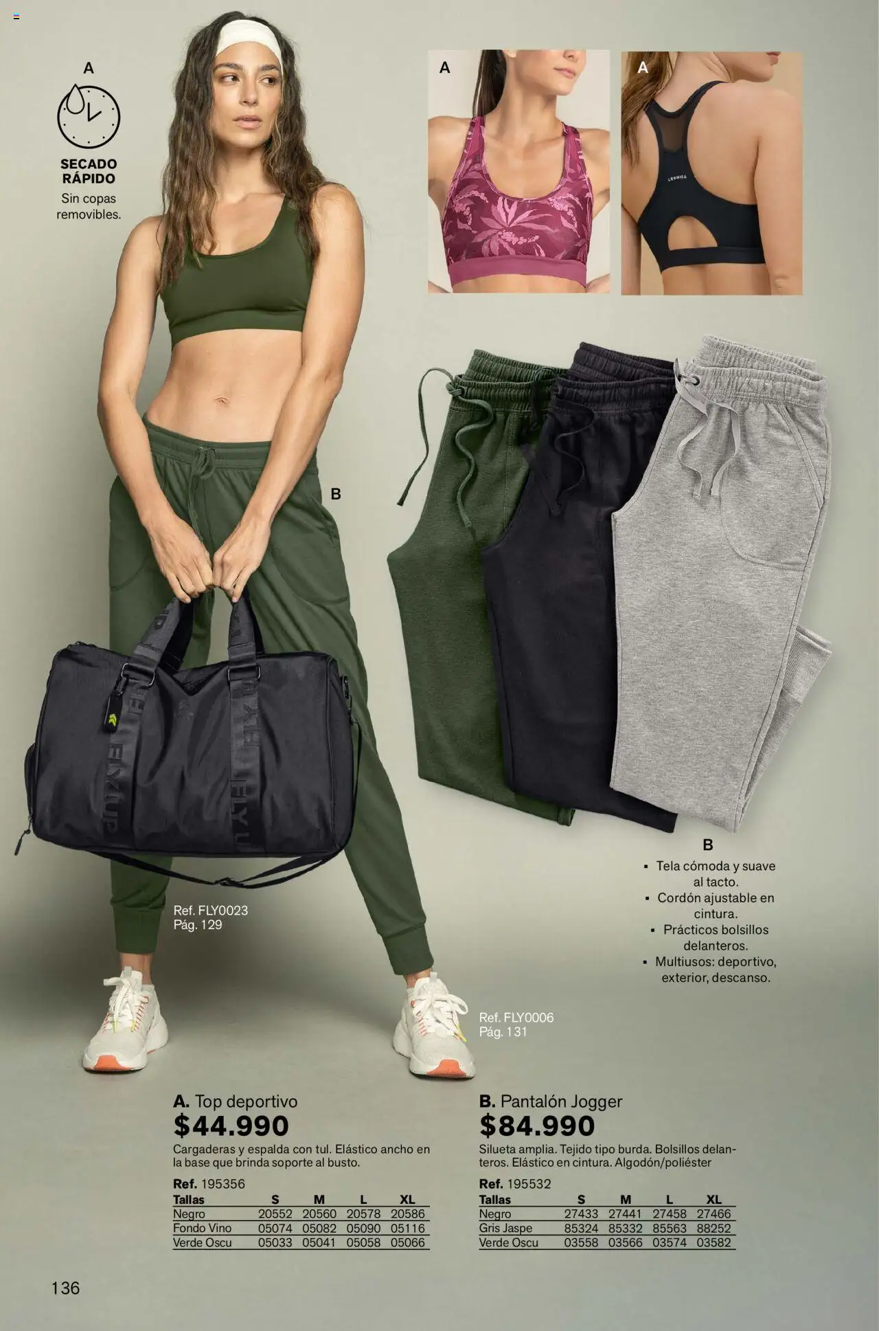 Leonisa revista - valida desde el 04.08.2025 | Página: 136 | Productos: Top, Cómoda, Vino