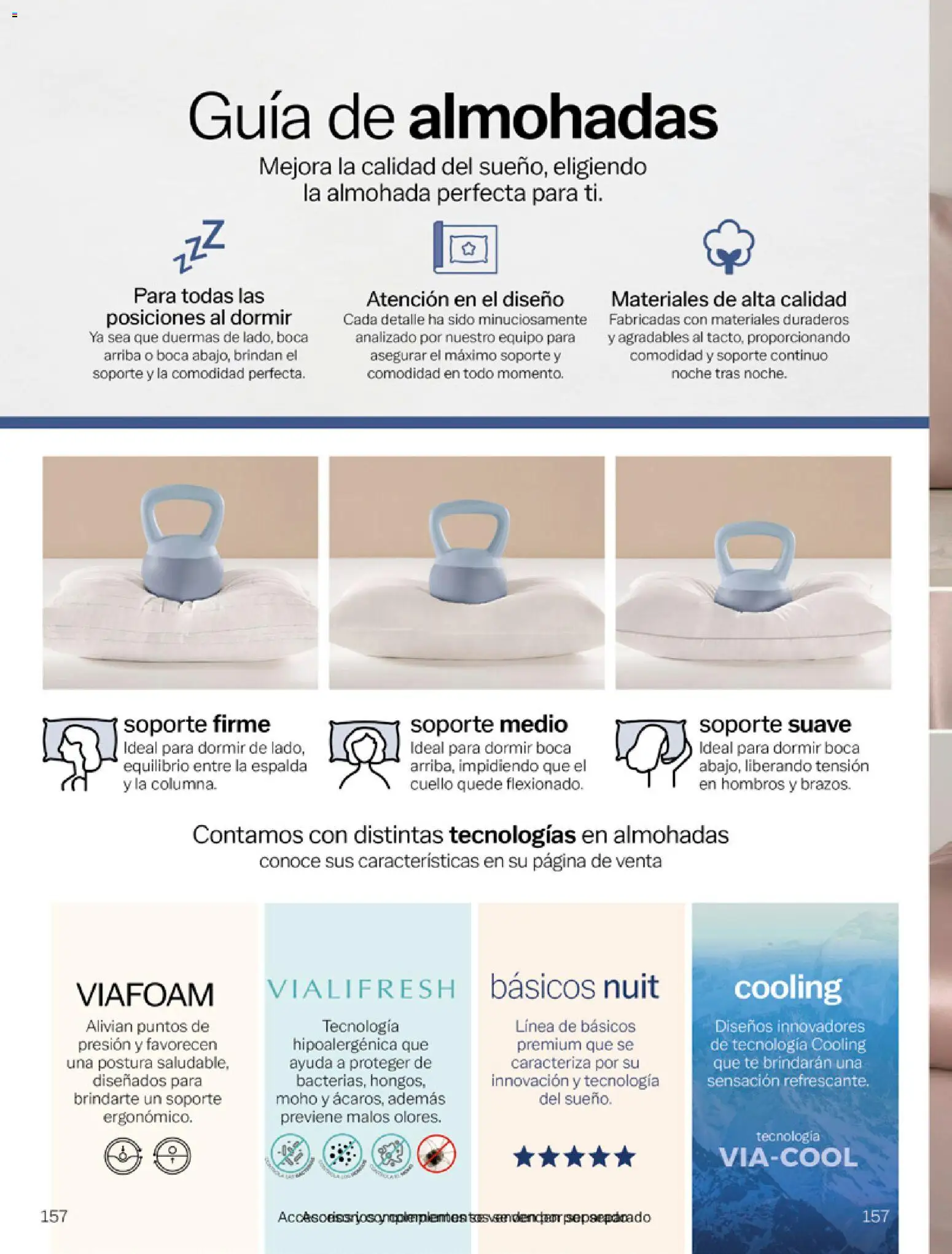 Nuevas ofertas de Vianney válidas en toda la República Mexicana desde el 06.03.2026. ¡Encuentra las mejores ofertas en Vianney catálogo Tu hogar, nuestra pasión! | Página: 159 | Productos: Almohada, Té