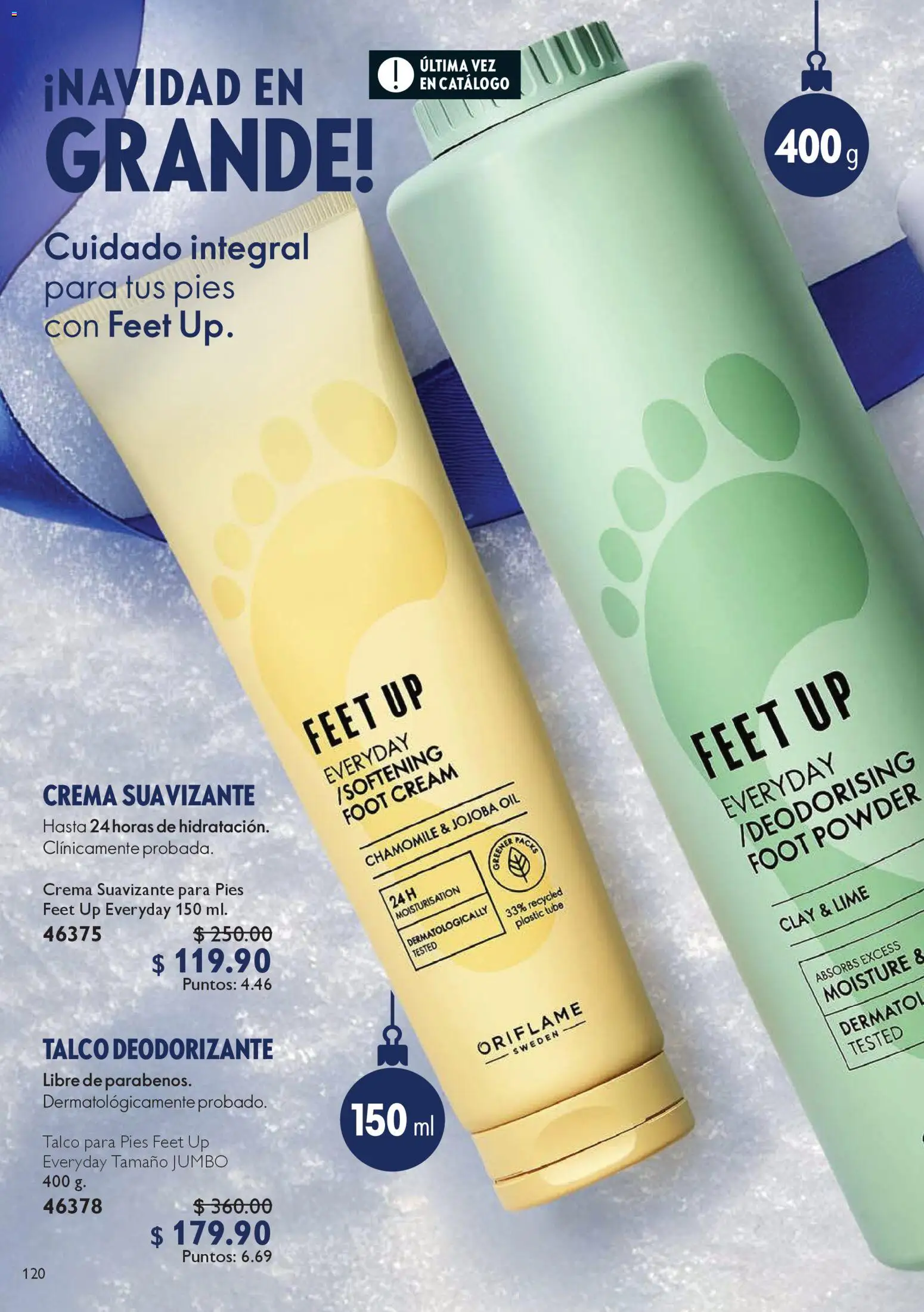 Nuevas ofertas de Oriflame válidas en toda la República Mexicana desde el 06.12.2025. ¡Encuentra las mejores ofertas en Oriflame campaña 12 2025! | Página: 120