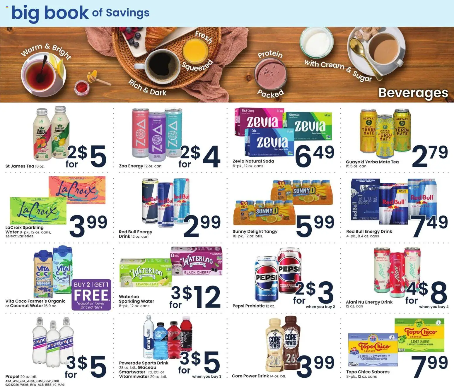Albertsons Big Book of Savings - valid from 24.02.2026 | Page: 10 | Products: Vitamin, Ginger, Sugar, Lime