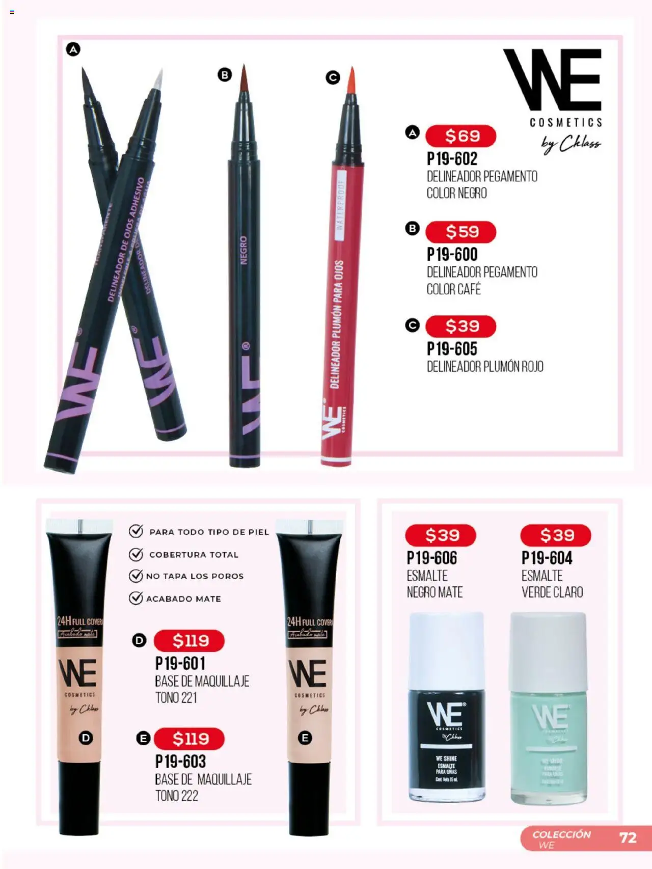 Nuevas ofertas de Cklass válidas en toda la República Mexicana desde el 15.08.2025. ¡Encuentra las mejores ofertas en Cklass - Catálogo Urban Week! | Página: 134 | Productos: Café, Maquillaje, Delineador de ojos, Delineador